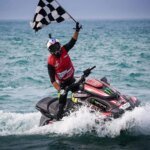 Jet Ski Racing on Lake